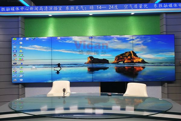 直播室背景大屏使用液晶拼接屏好，還是LED顯示屏好